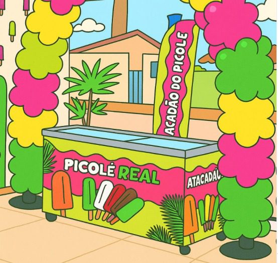 Atacadão do picolé Real